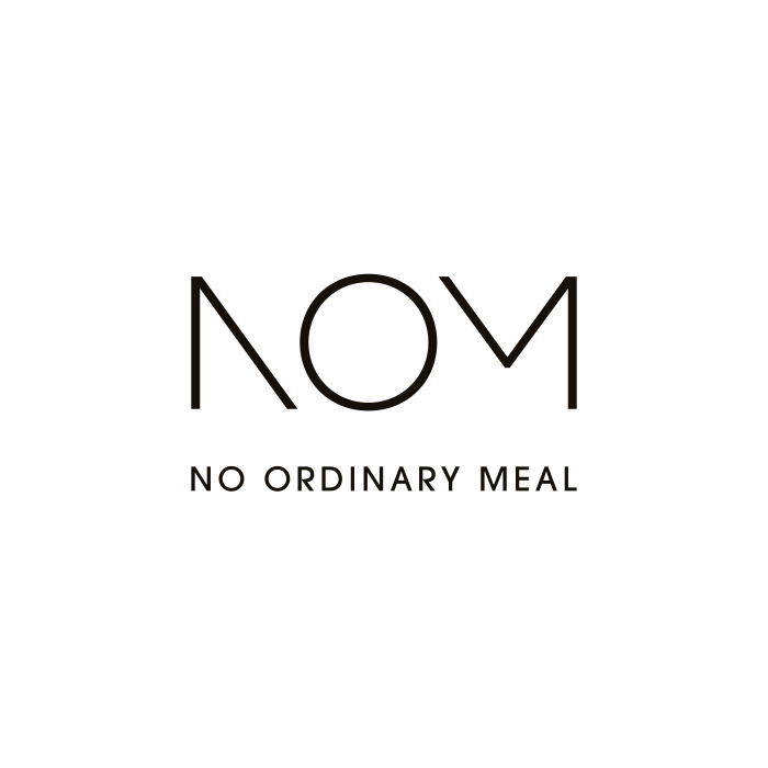 ristorante nom design logo in versione positiva ristorante nom design logo in versione positiva
