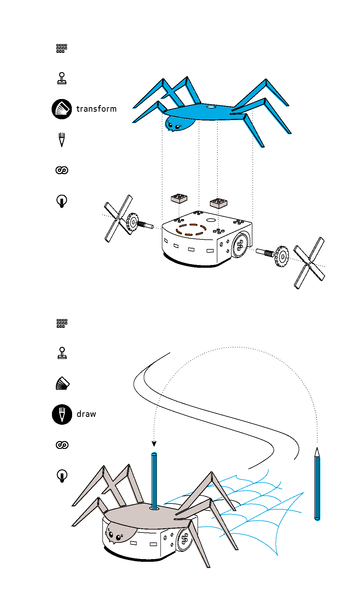 Thymio_transform_draw_infographic Thymio transform draw infographic