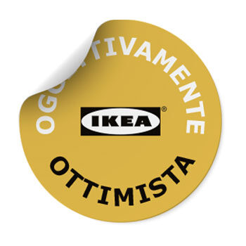 ikea a modo tuo sticker ottimista ikea a modo tuo sticker ottimista
